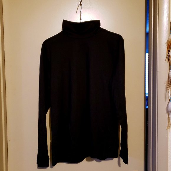 LANDS' END - WOMENS LONG SLEEVE SHAPED FIT TURTLENECK - SIZE LARGE - Picture 1 of 2